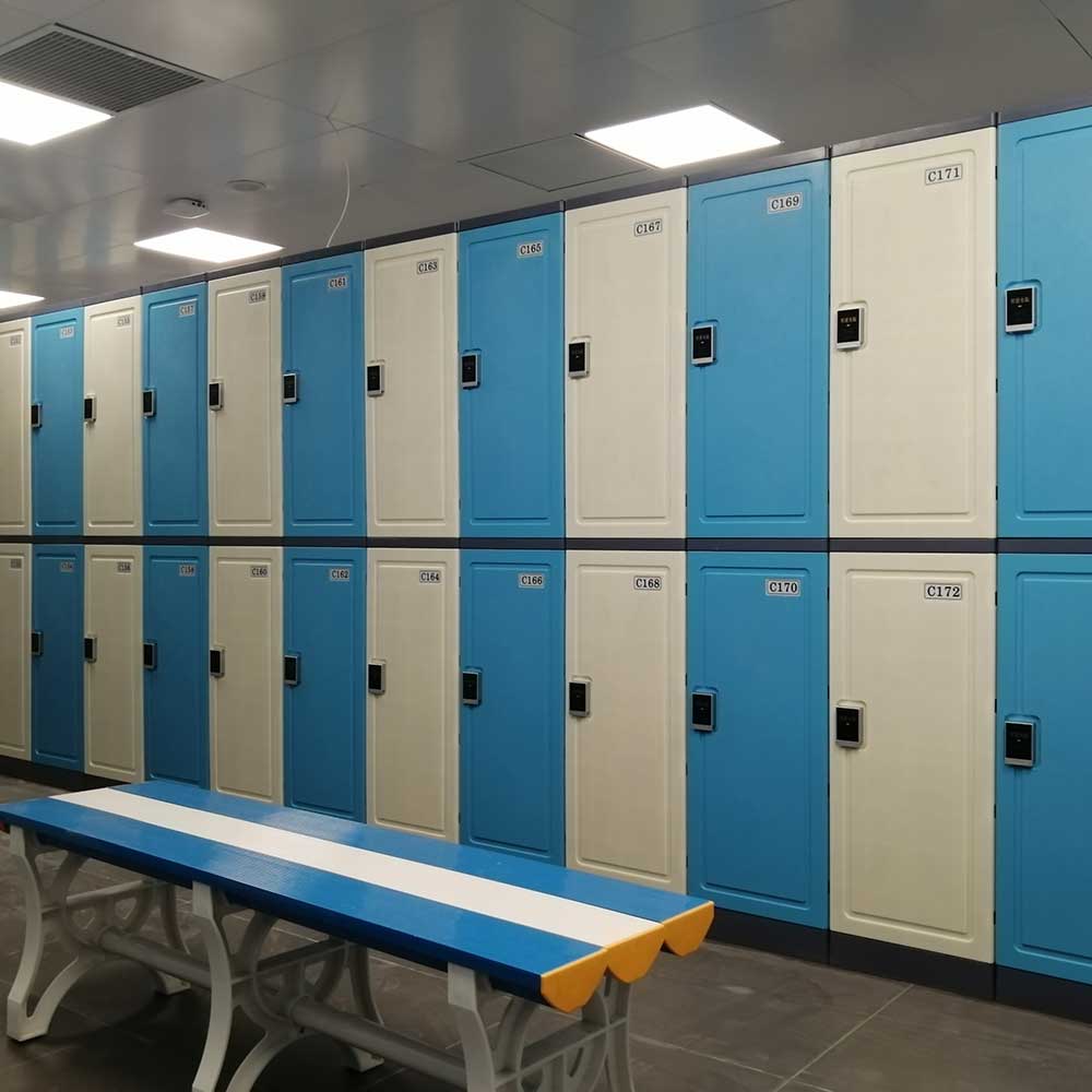 Plasitc locker for Gym, Factory, Pool